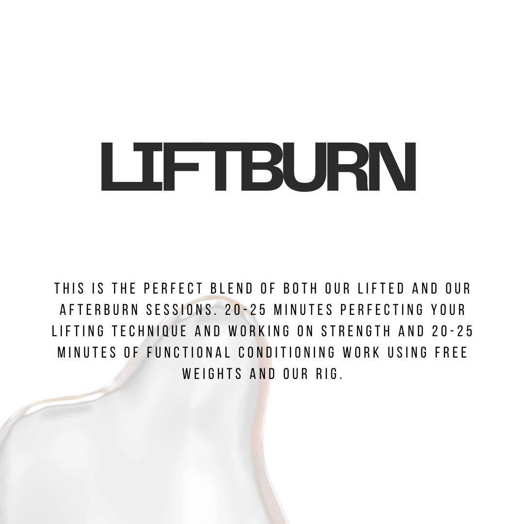Classes: LIFTBURN / AFTERBURN / FLOWBURN