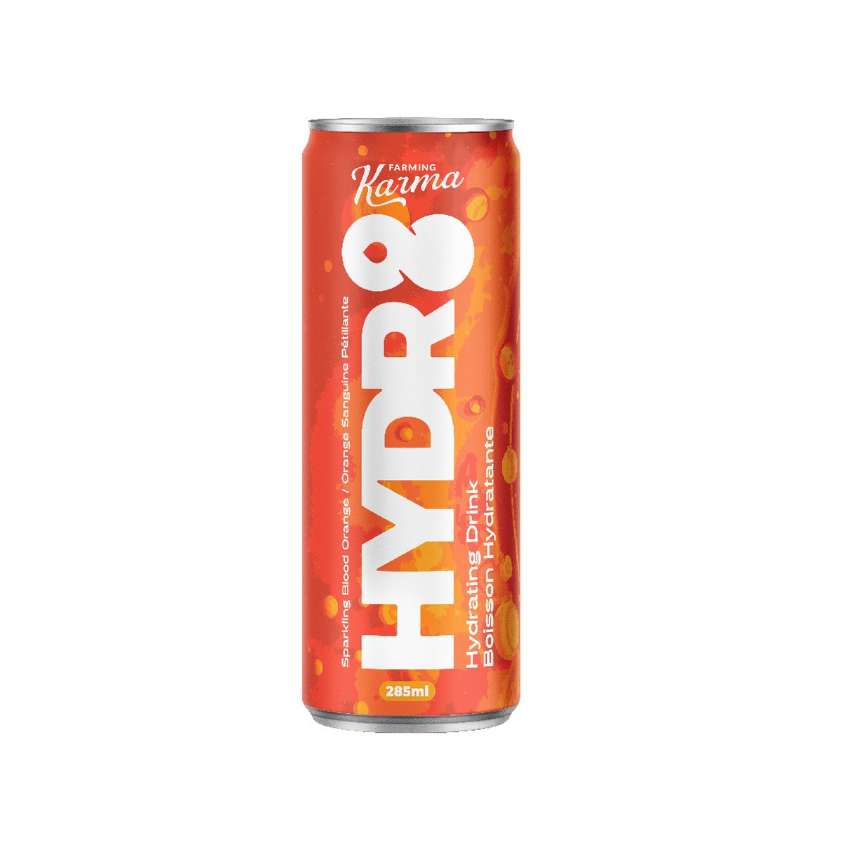 Farming Karma HYDR8 Sparkling Blood Orange 285ml can