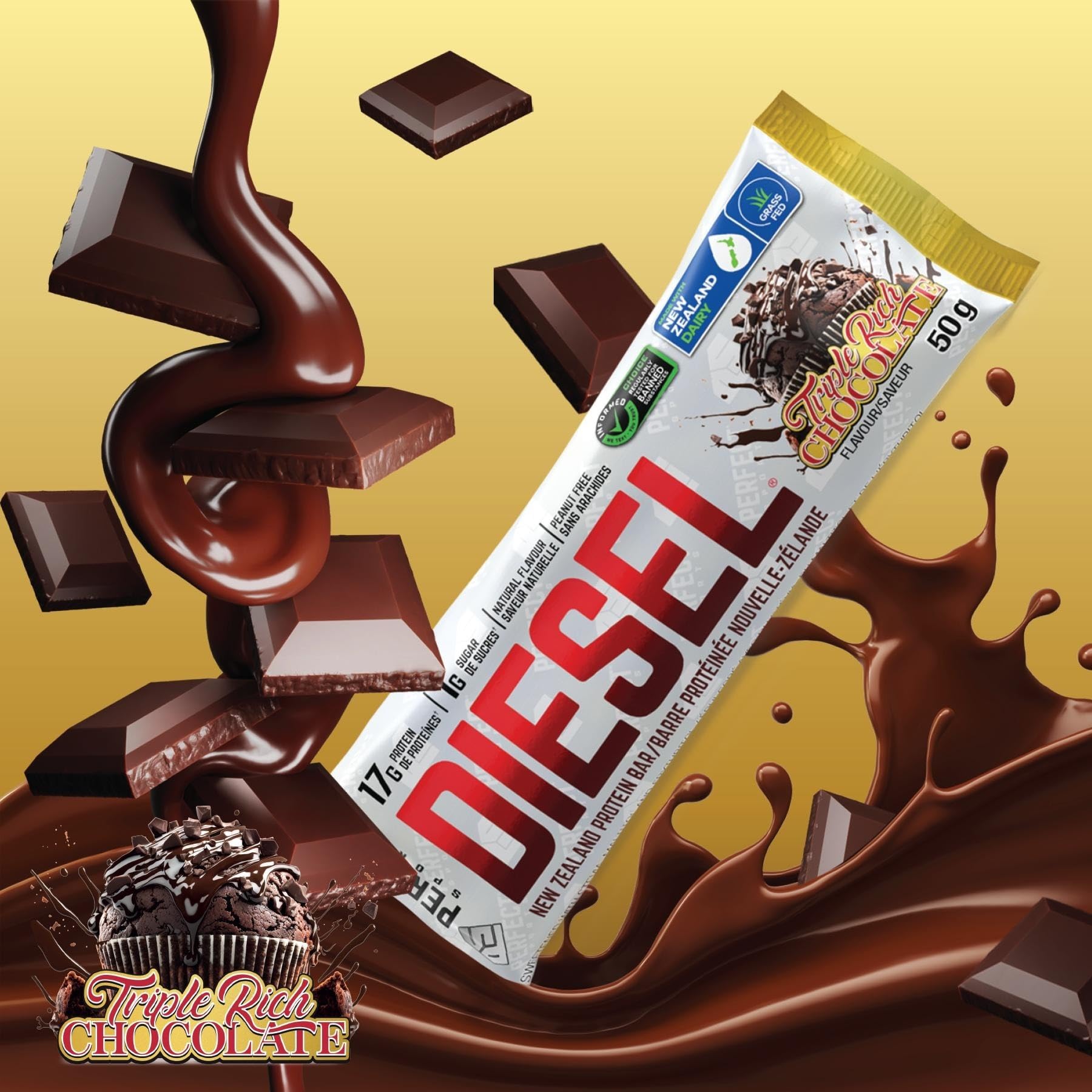 DIESEL Protein Bars - Box of 12