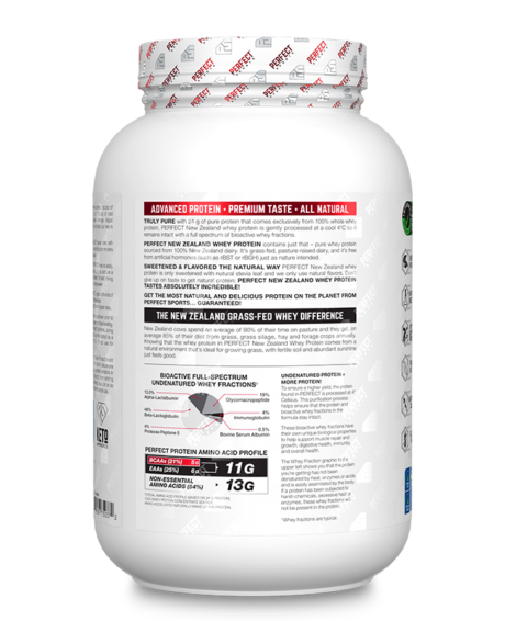 PERFECT (1.6lb) Triple Chocolate - NEW ZEALAND WHEY PROTEIN