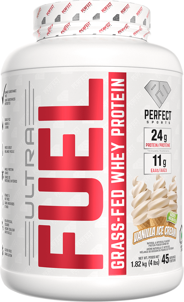 ULTRA-FUEL PROTEIN POWDER (4LB) - Vanilla Ice Cream
