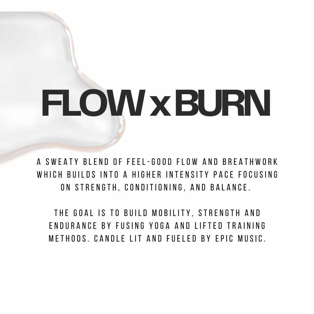 Classes: LIFTBURN / AFTERBURN / FLOWBURN