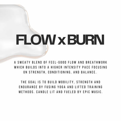 Classes: LIFTBURN / AFTERBURN / FLOWBURN