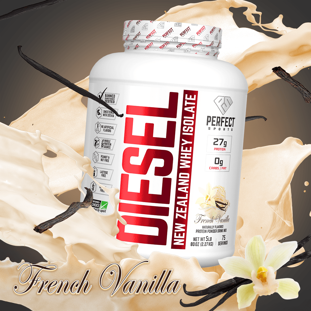 DIESEL® (2lb) French Vanilla - NEW ZEALAND WHEY PROTEIN ISOLATE